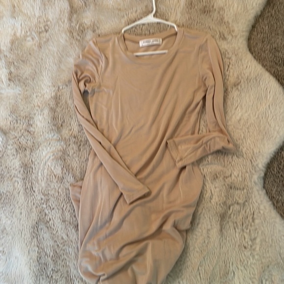 Sonnet James sweater dress in “sand” - Picture 3 of 3